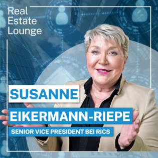 REAL ESTATE LOUNGE. Immobilien Experten Gespräche: RICS-Vizepräsidentin im Interview: So überlebt die Branche 2025