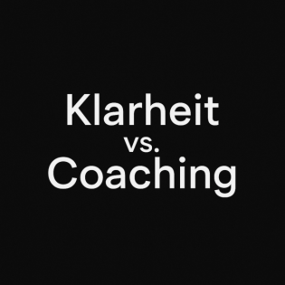Sneak Peek Klarheit vs. Coaching - Ich bin nicht bereit, Hoffnung zu verkaufen.
