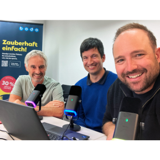 Bernd Hasenfratz u. Felix Löffelholz (Bodo): Nachhaltig unterwegs mit dem Verkehrsverbund Bodo