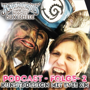 Aethercircus Steampunk Kunst & Design mit Evie XM