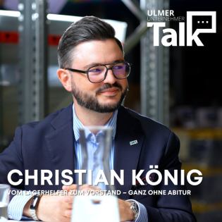 Christian König im Ulmer Unternehmer Talk