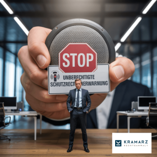 Abmahnung vom Ex-Arbeitgeber? So wehren Sie sich gegen eine unberechtigte Schutzrechtsverwarnung