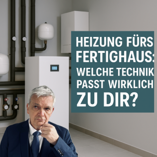 Heizung fürs Fertighaus: Welche Technik passt wirklich zu Dir?