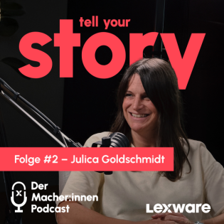 #2 Julica Goldschmidt | Moderatorin, Stadionsprecherin, Zirkusdirektorin | Tell Your Story Podcast