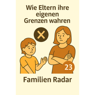 Wie Eltern ihre eigenen Grenzen wahren