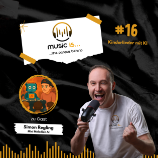 Kinderlieder mit KI - Simon von Minimelodien AI