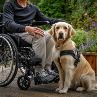 Therapie-Hund erlaubt, Hundezaun verboten