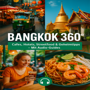 Spaziergang Turtle Park und Wat Pra.