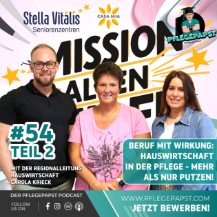 #54 Teil 2: Beruf mit Wirkung: Hauswirtschaft in der Senioreneinrichtung