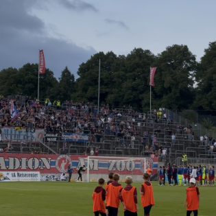1. Spieltag 25/26 WSV : Fortuna Köln (mit Anni Stosberg)