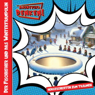 Der Fischreiher und das Wintertrampolin