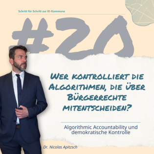 #20: Rechenschaft für Algorithmen: Wie Kommunen KI wirksam kontrollieren können