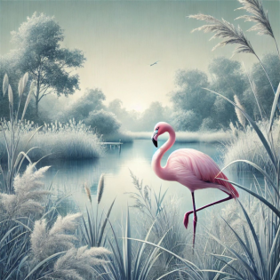 Hast du dich jemals gefragt, warum Flamingos oft auf nur einem Bein stehen?