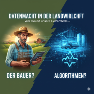 Datenmacht in der Landwirtschaft: Wer steuert unsere Lebensmittel – Algorithmen oder der Bauer?