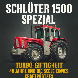 Schlüter 1500 Spezial: Turbo-Giftigkeit, 40 Jahre und die Seele eines Kraftprotzes