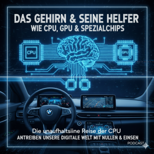 Das Gehirn und seine Helfer: Wie CPU, GPU und Spezialchips unsere digitale Welt mit Nullen und Einsen antreiben
