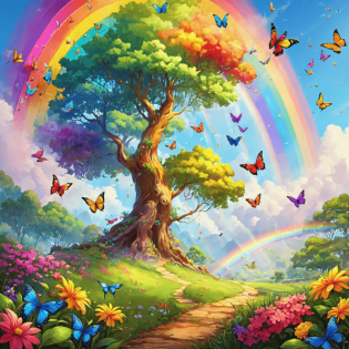 Meditation für Kinder - Deine Reise zum Regenbogen