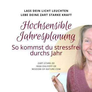 Hochsensible Jahresplanung