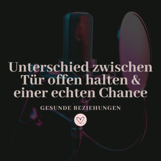 Der Unterschied zwischen Tür offen halten und einer echten Chance