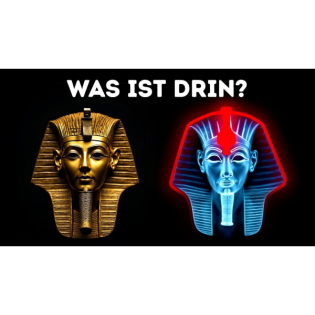 Was Röntgenaufnahmen über die goldene Maske von König Tut zeigten