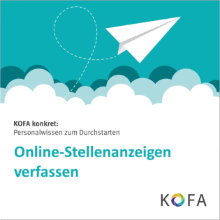 KOFA konkret: Online-Stellenanzeigen verfassen