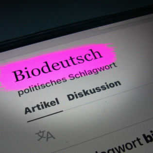 „Biodeutsch“ - das Unwort des Jahres 2024