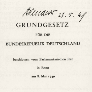 8. Mai: Als der Krieg endete und das Grundgesetz beschlossen wurde