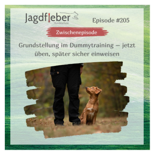 P205: Grundstellung im Dummytraining – jetzt üben, später sicher einweisen