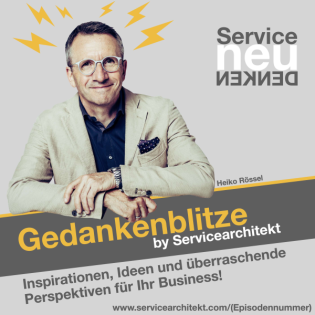 POD 64 Servicearchitektur (I) - das "Big Picture" Erfahren Sie im Podcast, warum die nötigen Schritte zu einem erfolgreichen Servicebusiness nicht beliebig gewählt werden sollten. Lernen Sie die drei wesentlichen Bausteine kennen, die im Dienstleistungs-