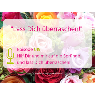 019 – Hilf Dir und mir auf die Sprünge!