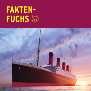 Faktenfuchs: Titanic