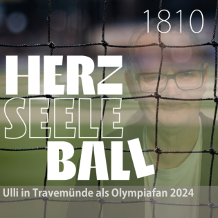Ulli in Travemünde als Olympiafan 2024