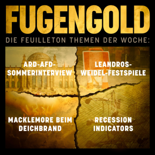 26. Juli 2025: ARD-AFD-Sommerinterview, Leandros-Weidel-Festspiele, Recession Indicators, Macklemore beim Deichbrand.