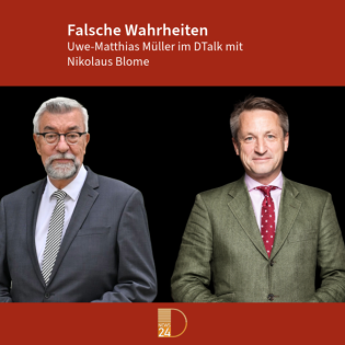 Buchtipp Falsche Wahrheiten. DTalk mit Nikolaus Blome