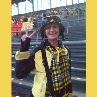Karin Fehn, BVB-Fan