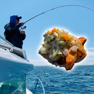 Feine Limette Dorschfilet - mit leichtem Besteck auf Ostseeleoparden | #55