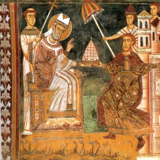 Y-020: Die gefälschte "Konstantinische Schenkung" (um 800)