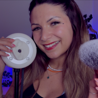 ASMR Mouth Sounds mit Inaudible Whispers für Tiefen Schlaf - 3Dio