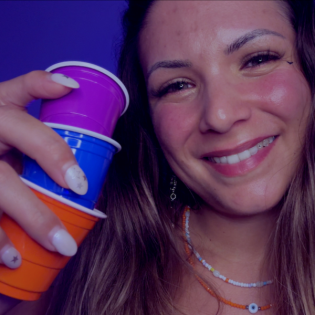 ASMR Cups Tapping & Fokus Test zum Einschlafen