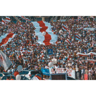 Weiblicher Protest in Belarus