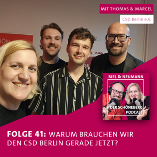 #41 - Thomas & Marcel, warum brauchen wir den CSD Berlin gerade jetzt?