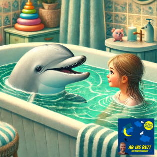 #1649 Denise und der Delfin in der Badewanne
