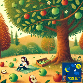 #1844 Yvonne und der Kobold auf dem Apfelbaum