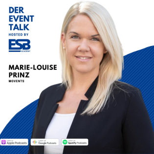 #45 Power, Passion, Prinz: Wie man im Eventbusiness Eindruck hinterlässt (mit Marie-Louise Prinz)
