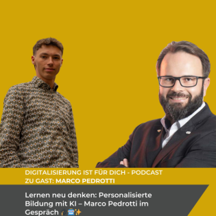 #336 - Lernen neu denken: Personalisierte Bildung mit KI – Marco Pedrotti im Gespräch
