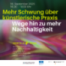 Mehr Schwung über künstlerische Praxis – Wege hin zu mehr Nachhaltigkeit (WebTalk+)