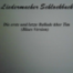 Die erste und letzte Ballade über Tim (Blues Version)