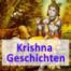 Krishna und der Govardhana Hügel