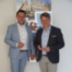 Stephan Gollwitzer, unterwegs im Einsatz für Weidens Bürger bei Benjamin Zeitler.