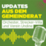 Updates aus dem Gemeinderat: Orchester, Strecker-Villa und Verein Undine
